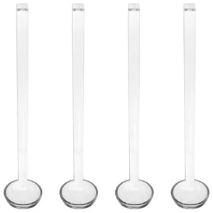  4 PCS Clear Small Ladle Jam Cocktails Ingredients Bowl Fruit Juices - Picture 1 of 18