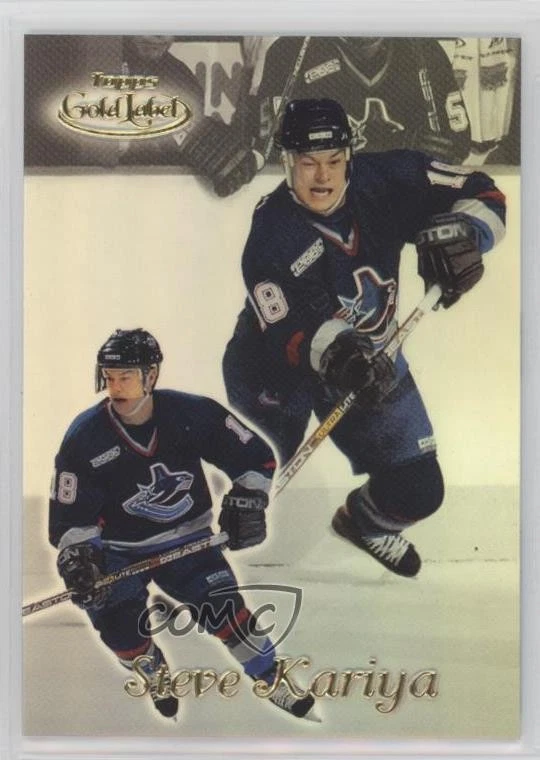 1999-00 Topps Gold Label Class 2 Steve Kariya #100 Rookie RC - Image 1 of 2