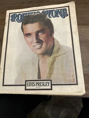 Elvis Presley- Death Rolling Stone Paper Magazine Issue 248 September 22, 1977 - Image 1 of 4