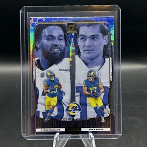 2024 Donruss Production Line #10 Kyren Williams Puka Nacua - Bild 1 von 2