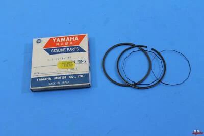 Yamaha DT2 DT3 RT2 RT3 Piston Ring Set 4th Over 1.00 NOS 311-11610-40 - Image 1 of 2