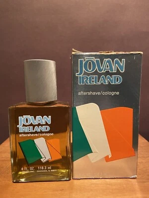 De colección IRLANDA por JOVAN 4 FL OZ / 118,3 ml Aftershave/Colonia Splash NUEVO EN CAJA RARO Foto 1 de 4