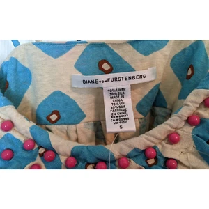 Diane von Furstenberg Beaded Tank - Small - Picture 1 of 5