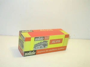N140, Empty Box For BERLIET ALVIS Military, Reproduction Made By Solido - Picture 1 of 2