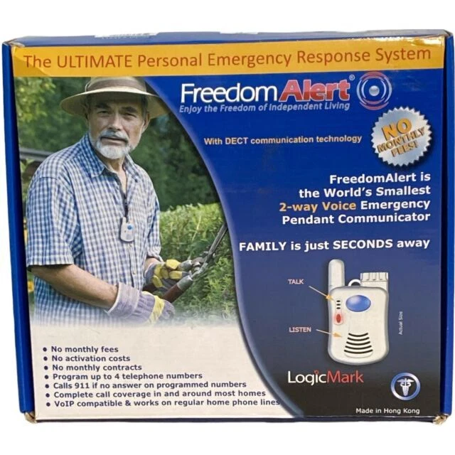 LogicMark Freedom Alert 35511 Personal Emergency Response System