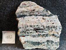Ocean Jasper Slab for Cabbing/Collecting, Great Colors and Banding, Madagascar