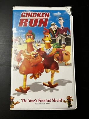 Chicken Run (VHS, 2000, Dreamworks Home Entertainment) Animated Family Movie - Image 1 of 3