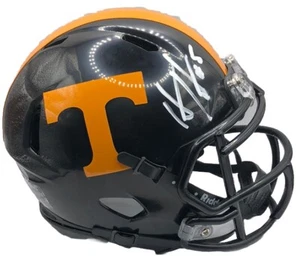 HENDON HOOKER SIGNED HANDSIGNIERT TENNESSEE FREIWILLIGE MINIHELM PSA/DNA - Bild 1 von 2