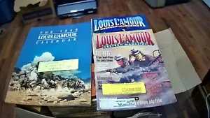 Lot of 125 Louis L'Amour Paperback Books plus 2 Magazines and a 1988 Calendar - Picture 1 of 3