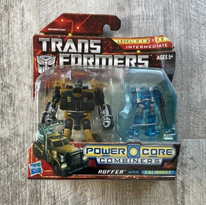 Transformers Power Core Combiners Huffer Mini-Con Figure with Caliburst Drone - Picture 1 of 6