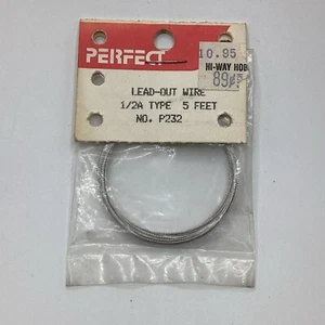 NOS Vintage 1990’s Perfect Parts Co. Lead-Out Wire 1/2A Type 5Ft No. P232 - Picture 1 of 5