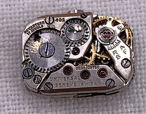 Universal Genève 401 402 Movado 45 46 Hand Manual 0 13/32in Doesn'T Works For - Picture 1 of 2