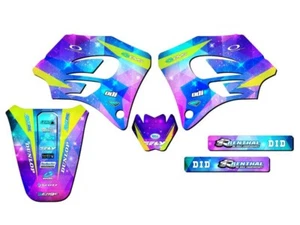 1998-2001 SX 65 SPACE KADET Galaxy Senge Kit gráfico Compatible con KTM - Imagen 1 de 10
