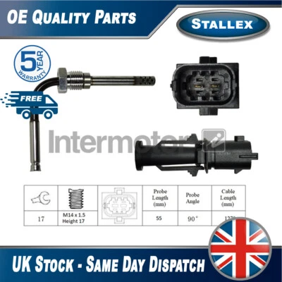 Adatto per Vauxhall Vectra 1.9 CDTi sensore temperatura gas di scarico Stallex #2 - Immagine 1 di 2
