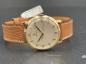 1950s Rolex 14kt Gold Cal.1215 2Adj Manual Mechanical Dress Watch - Picture 1 of 7