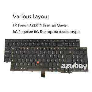 Teclado portátil para ThinkPad E531 E540 L540 L560 L570 W540 W541 T540 T550 T560 - Imagen 1 de 6