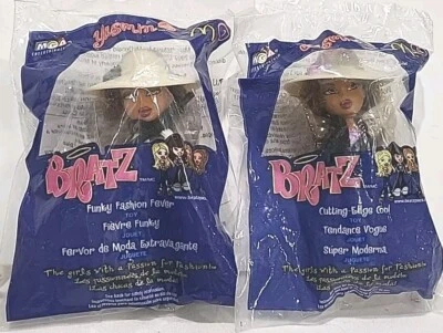 Lote De 2 Juguetes Happy Meal Bratz #5 Yasmin y #1 Yasmin McDonalds Nuevos Foto 1 de 4