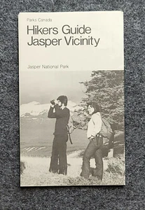 Parks Canda WANDERFÜHRER JASPIS UMGEBUNG Broschüre Jasper Nationalpark 1977 - Bild 1 von 2