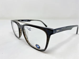 BMW Collection B6068 COL.90 52-17-140 Brown Japan Eyeglasses Frame UH16 - Picture 1 of 8