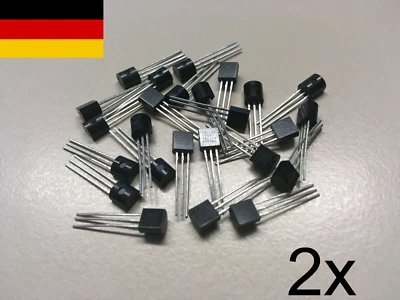 2x DS18B20 TO92 digitaler Temperaturfühler Temperatursensor Raspberry Pi Arduino - Bild 1 von 2