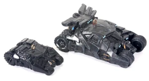 VINT DC SUPER RARE 2.25" & 3.5" SET OF 2 TUMBLER BATMOBILE TREE ORNAMENTS MINT! - Picture 1 of 4