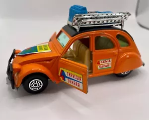 Extremely Rare Safari Guisval 1/36 Scale Diecast CV360R - Citroen 2cv - Orange - Picture 1 of 13