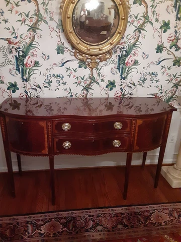 Council Craftsman Morgan Sideboard with Satin Wood Inlaids and Tapered Legs SALE Cover