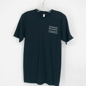 Camiseta Universitat Heidelberg 2009 Algodón Negro Nueva con Etiquetas Adulto Talla S - Imagen 1 de 6
