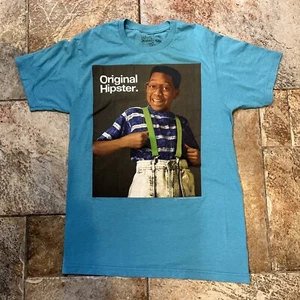 Steve Urkel Original Hipster Tshirt Small Ripple Junction Teal Blue - Picture 1 of 7