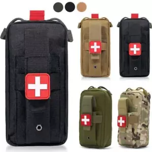 Tactical Medical EDC Pouch Outdoor EMT First Aid Kit Pouch IFAK Trauma Hun_i4 - Picture 1 of 12