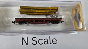 Bachmann N Scale 40' Log Car 1935-1960 Version 18352 - Picture 1 of 3
