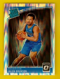 2018-19 Optic 179 Jalen Brunson RC Shock Prizm Dallas Mavericks - Picture 1 of 1