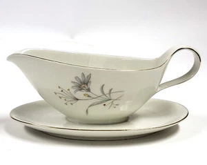 Vintage Winterling Bavaria 8" Salsas Barco Floral Oro Recortar Alemán Porcelana - Imagen 1 de 5