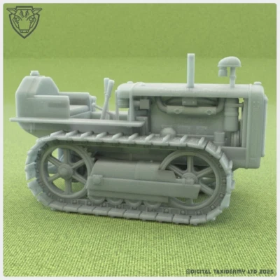 Caterpillar D2 - Modern - 3D Printed Model - tabletop gaming and model railway - Image 1 of 4