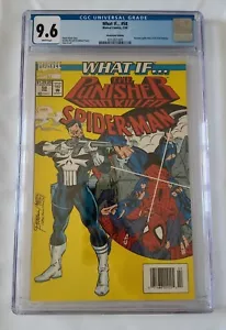 What If... #58: CGC 9.6, Newsstand Variant, Marvel Comics, WHITE Pages - Picture 1 of 6