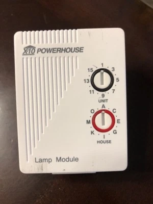 X10 powerhouse Lamp Module LM465 used - Image 1 of 2