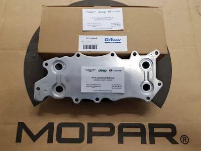 Engine Oil Cooler Jeep Grand Cherokee WK - WH 3.0L CRD 05-10 New Mopar 5179360AB - Image 1 of 2