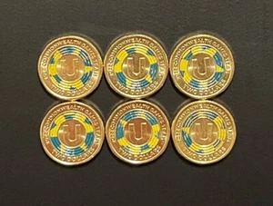 1 x 2022 Australia $2 coin ** COMMONWEALTH GAMES TEAM ** U ** Like New!! - Picture 1 of 2