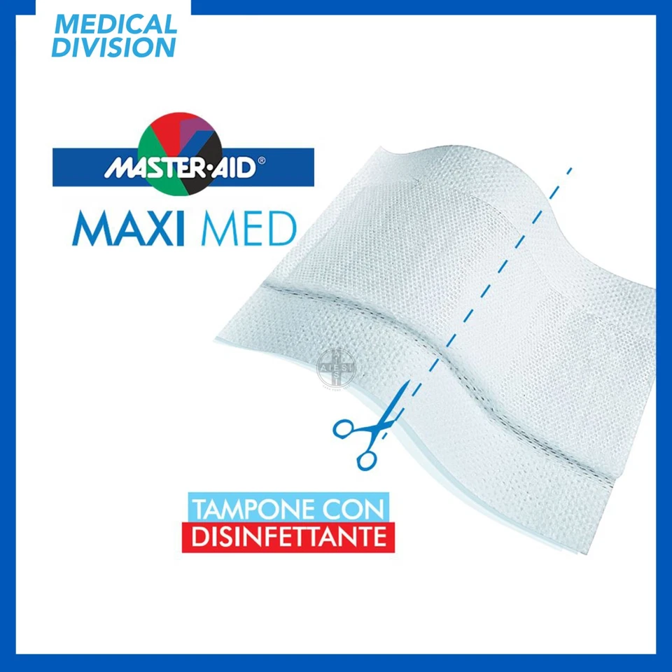 Cerotto Medicato adesivo a rotolo da taglio in TNT m 5x6/8 cm - tipo longfix