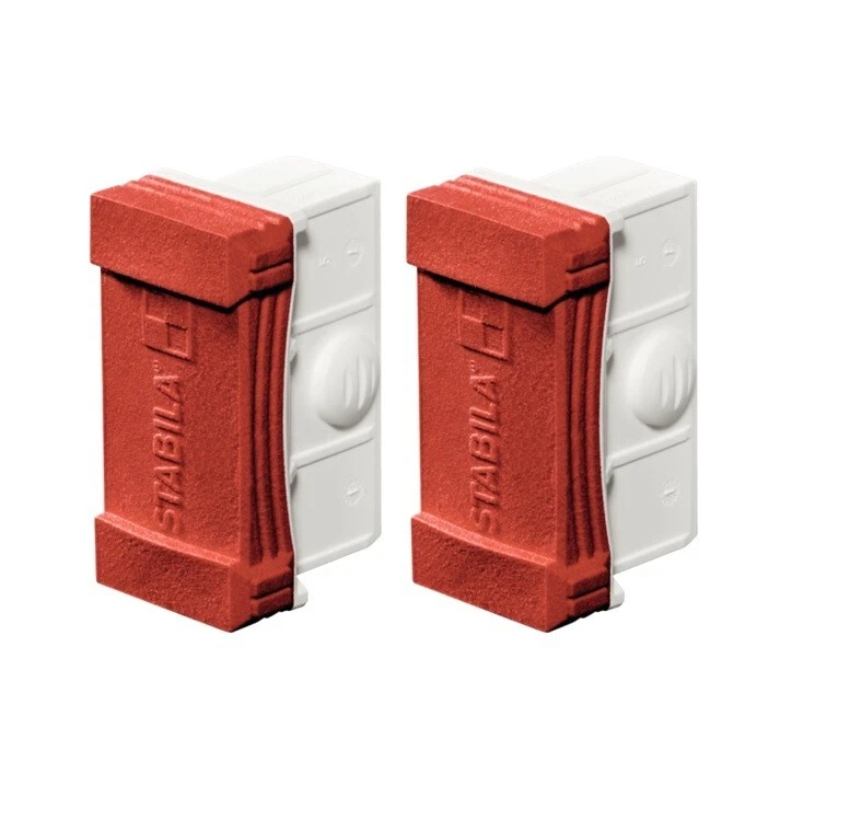 Stabila Replacement Neoprene Spare End Caps For 96 & 196 Spirit Levels - Genuine - Image 1 of 1