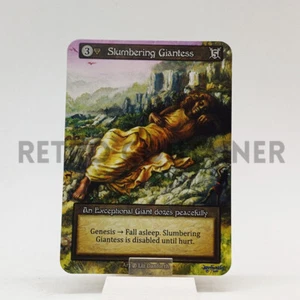Sorcery Contested Realm SUMMER BETA - SLUMBERING GIANTRESS (NF) Exceptional - Picture 1 of 1