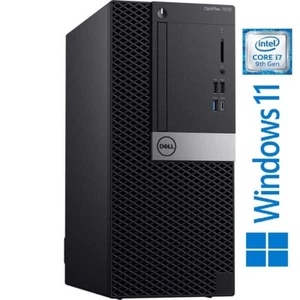 DELL OPTIPLEX 7070 TOWER , WIFI, CORE i7 9700 8CORE 16GB 1TB SSD WINDOWS 11 PC - Picture 1 of 1