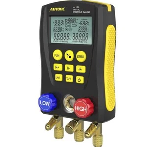 Car Air Conditioning Tester Refrigeration Digital HVAC Medium Vacuum Pressure - Picture 1 of 12