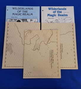Wilderlands of the Magic Realm mit Karten - Judges Guild (komplett) - Bild 1 von 2