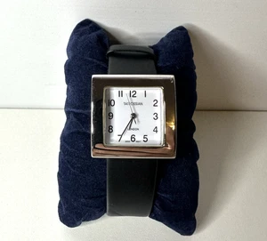 Tateossian Men's / 1 & 1/8 inch Square Face Men's Watch / Needs Battery / GC - Foto 1 di 6