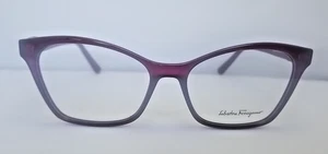 Salvatore Ferragamo SF 2902 510 Eyeglasses Crystal Purple 54-16-140 - Picture 1 of 8