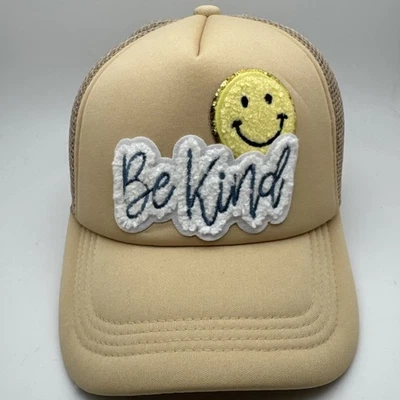 Be Kind Trucker Hat Mesh SnapBack One Size Adjustable - Image 1 of 4