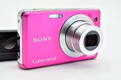 ⏯️[Near Mint] Sony Cyber-Shot DSC-W220 Digital Camera Pink  Japanese Language - Image 1 of 4