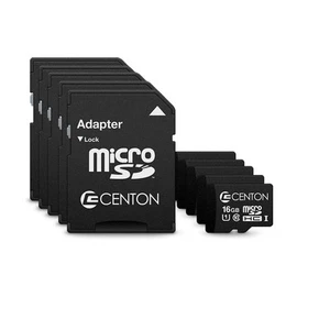 Carte mémoire SDHC Centon Micro 16 Go UHS1 5/pack (S1-MSDHU1-16G5B) - Photo 1 sur 1