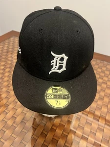 Detroit Tigers New Era 59FIFTY MLB Mütze Fitted On-Field Navy Mütze Cap - Größe 7 1/8 - Bild 1 von 9